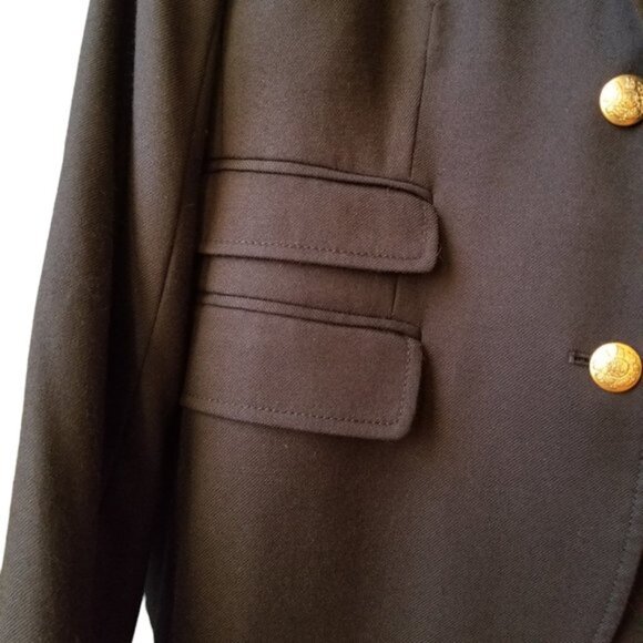J. Crew Wool Blend Schoolboy Navy Blazer – Size 6 - Picture 5 of 9